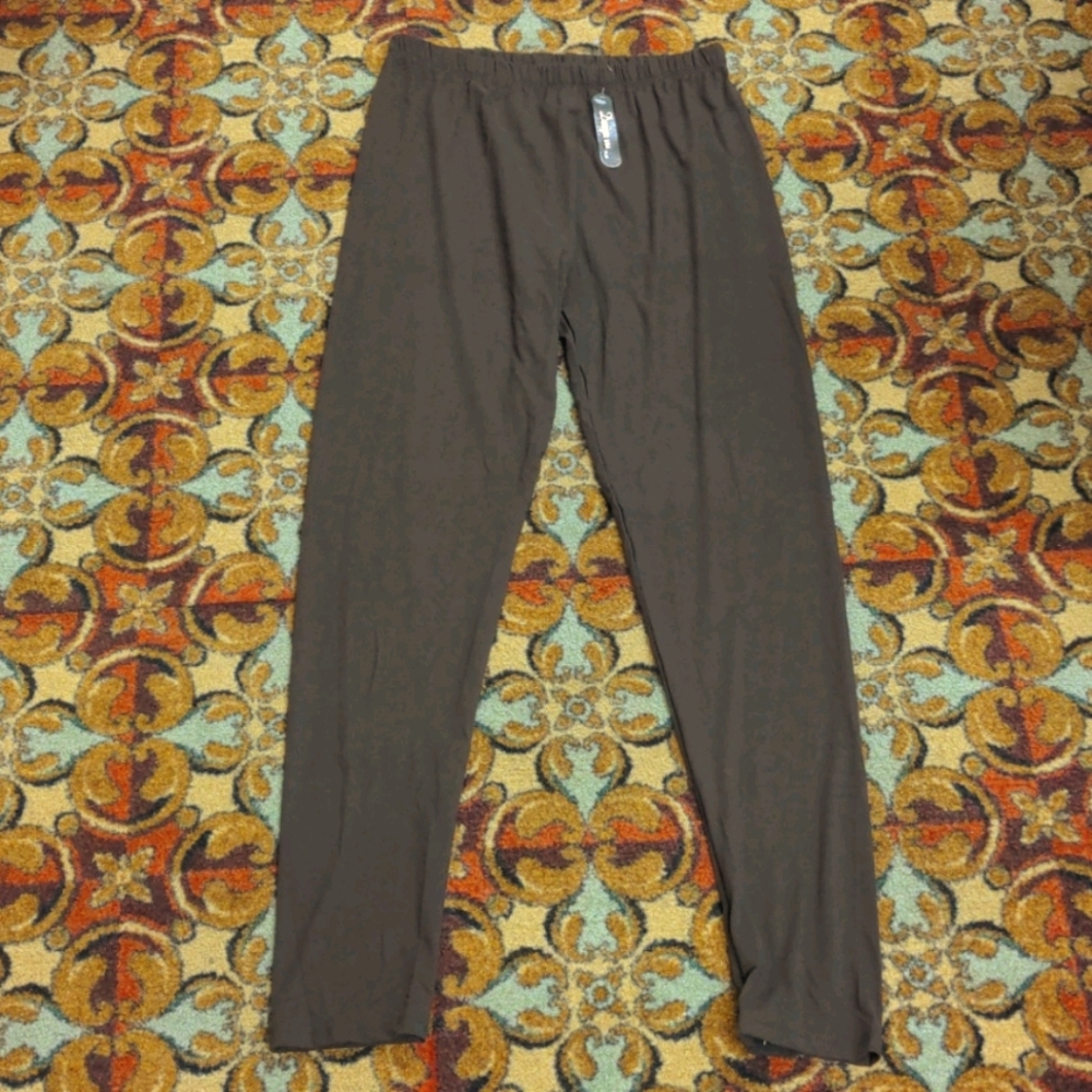 🌹2 for 30🌹 Butter soft Brown leggings plus 10 12 14 16 NWT